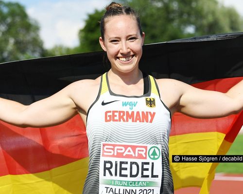 U23-EM Tag 3: Lea Riedel überrascht nach Riesensteigerung mit Kugelstoß-Silber