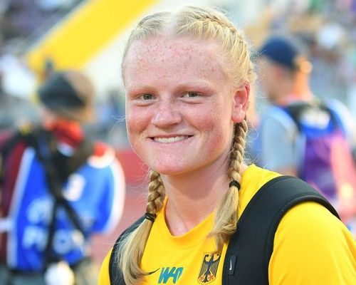 Antonia Heberle (TV Rottenburg) bei der U18-EM 2024