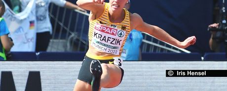 Hürdenläuferin Krafzik: Tränen statt Triumpf