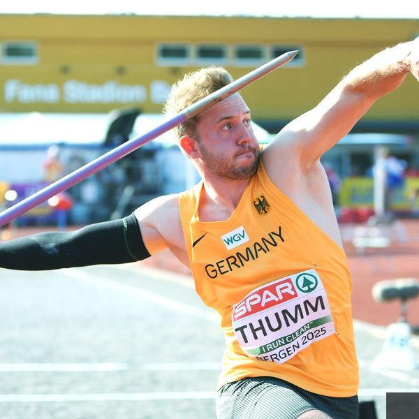 Nick Thumm (VfB Stuttgart 1893) bei der U23-EM in Bergen 2025